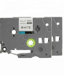 12mm Laminated Label Tapes Cartridge Label Tape Ribbon for Printer