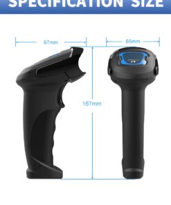 1D and 2D Qr Code Barcode Scanners Wireless+Usb Wired Scanning