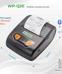 Android POS Printer USB+BT Support QR Code Receipt Bill Ticket Printer
