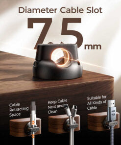 LISEN 8 Pack Ultra Mini Magnetic Mobile Phone USB Cable