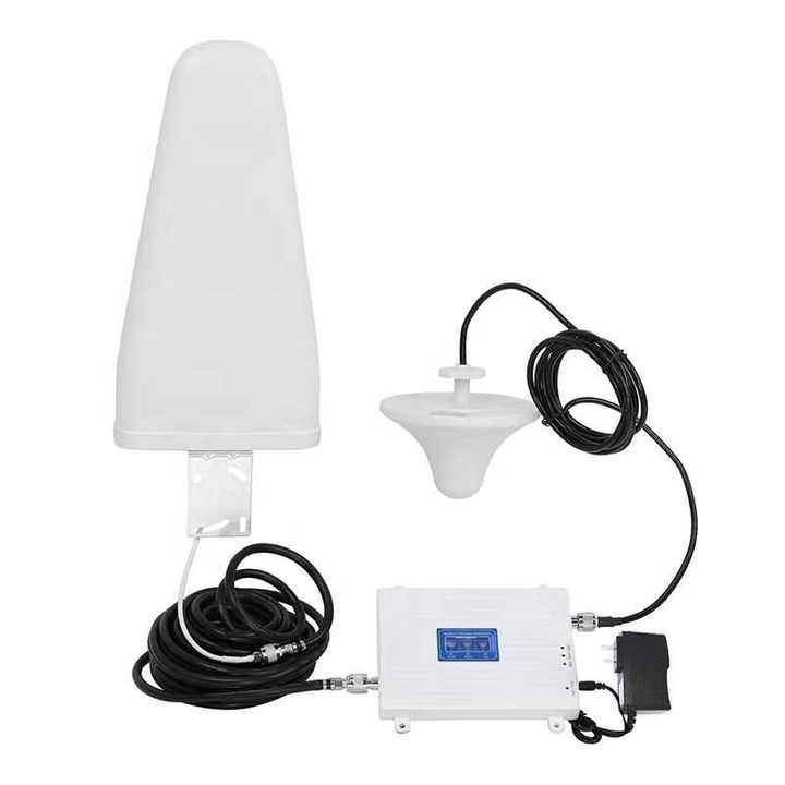LSUN GSR110 5G 4G Mobile Phone Signal Booster with High-Gain Antenna and 15M Cable
