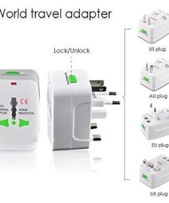 Alternative view of Universal World Wide Travel Charger Adapter Plug