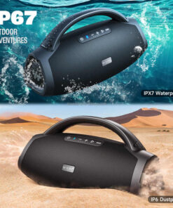 W-King X20 Bluetooth Speaker Boombox Speaker Max 300W Portable Outdoor Speaker for Camping Karaoke Parties