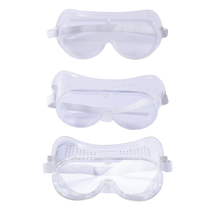 Clear Lens Anti Fog Eye Protective Safety Goggles